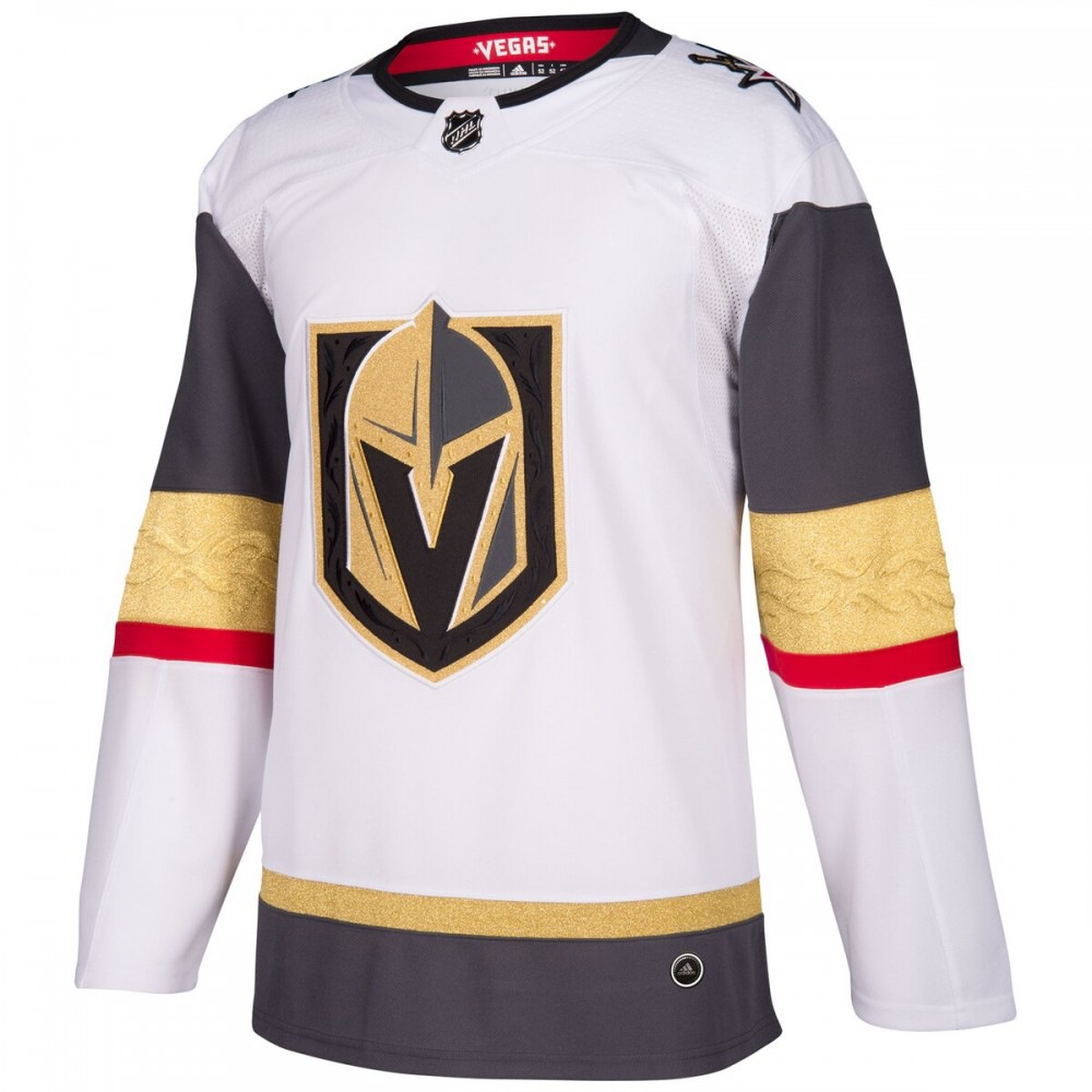 Vegas Golden Knights adidas Away Authentic Blank Jersey - White-Pro Kit Vault | Brand New 26/27 Sports Jerseys